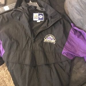 Vintage Colorado Rockies 1/4 zip